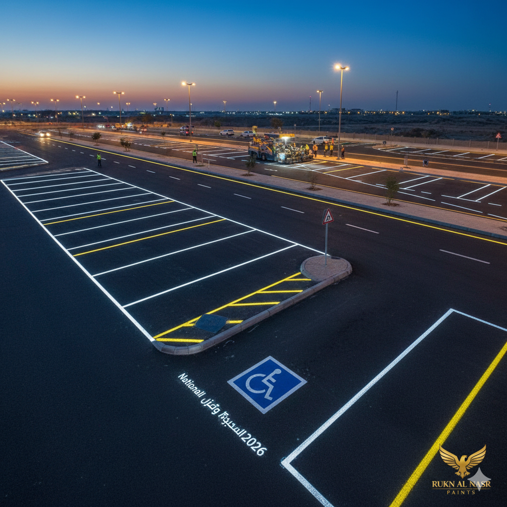 دليل دهانات طرق ناشونال 2026: المواصفات المعتمدة والأسعار في السعودية
