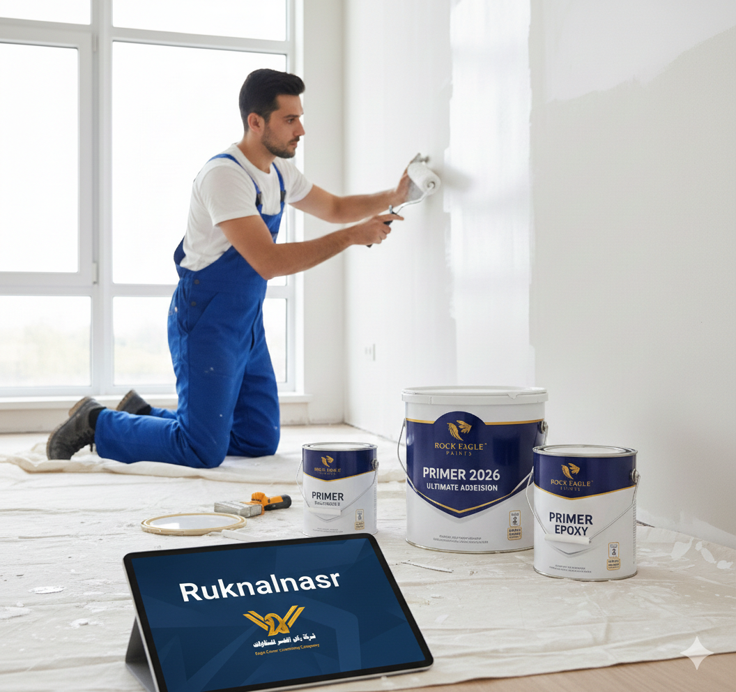 دليل دهانات بريمر 2026: سر التأسيس الاحترافي مع ركن النسر للدهانات