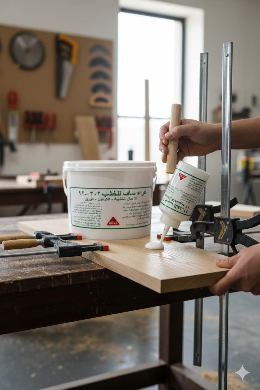غرا ساف للخشب: دليلك لأقوى مادة لصق الخشب في 2026 من ركن النسر