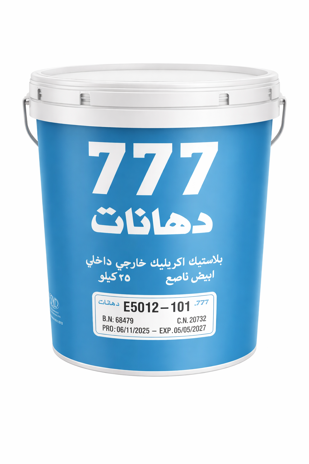 دهان 777 بلاستيك مطفي ٢٥ كيلو